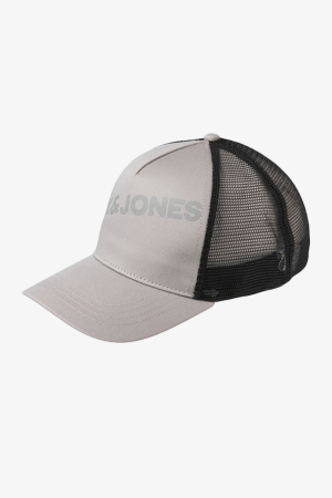 Jack & Jones Jachudson Owen Erkek Gri Trucker Şapka 12228973-Gray - Jack & Jones