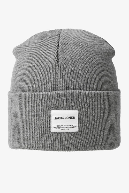 Jack & Jones Jaclong Erkek Gri Bere 12150627-GreyMelange - 1