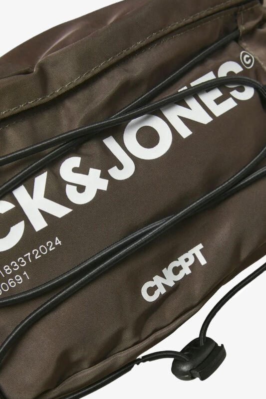 Jack & Jones Jaczıtrus Kahverengi Bel Çantası 12263790-Shitake - 2