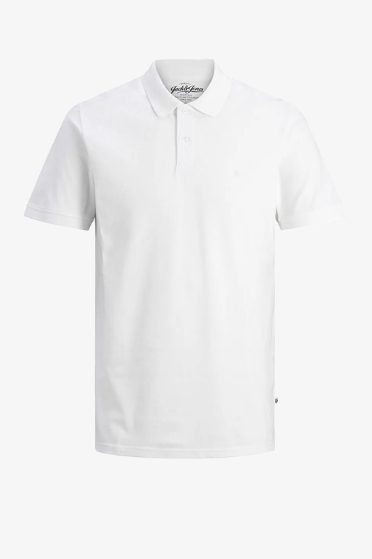 Jack & Jones Jjebasıc Polo Erkek Beyaz T-Shirt 12136516-White - 1