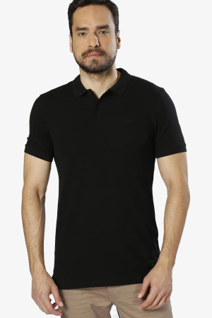 Jack & Jones Jjebasıc Polo Erkek Siyah T-Shirt 12136516-Black - Jack & Jones