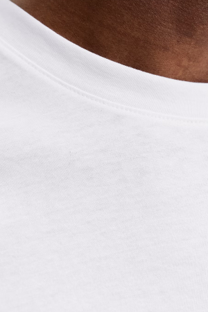 Jack & Jones Jjeorganıc Basıc Erkek Beyaz T-Shirt 12156101-White - 2