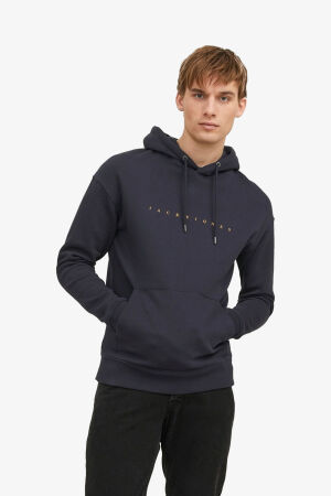 Jack & Jones Jjestar Erkek Lacivert Sweatshirt 12233972-DarkNavy - 1