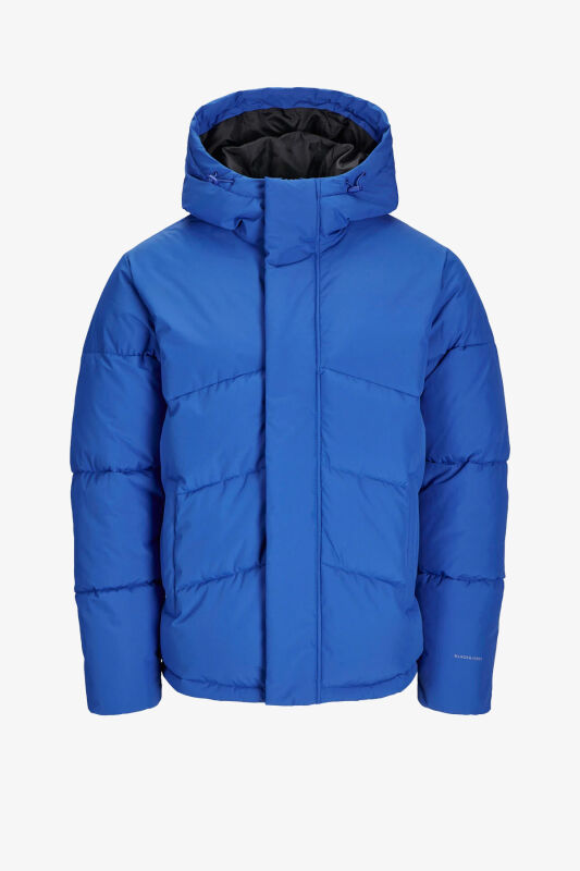 Jack & Jones Jjworld Puffer Jacket Erkek Mavi Mont 12259850-NauticalBlue - 3