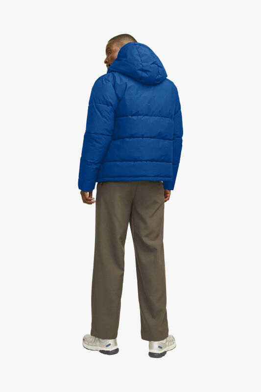 Jack & Jones Jjworld Puffer Jacket Erkek Mavi Mont 12259850-NauticalBlue - 5