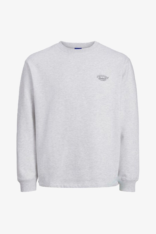 Jack & Jones Jorbronx Erkek Beyaz Sweatshirt 12262880-BrightWhite - 1