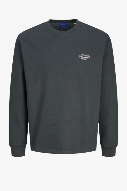 Jack & Jones Jorbronx Erkek Yeşil Sweatshirt 12262880-ForestRiver - 1