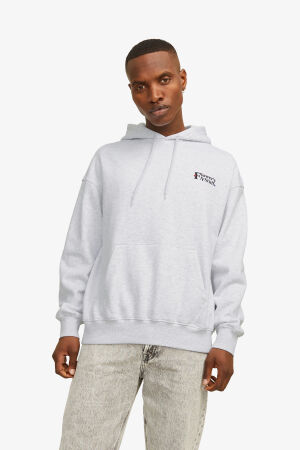 Jack & Jones Jorsalon Erkek Beyaz Sweatshirt 12263640-BrightWhite - 1