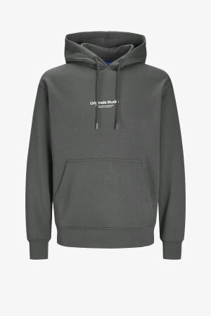 Jack & Jones Jorvesterbro Erkek Gri Sweatshirt 12241687-IronGate - 2