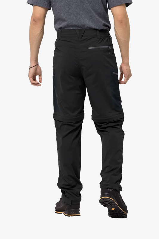Jack Wolfskin Actıvate Lıght Zıp Off Men Erkek Siyah Pantolon 1503742-999 - 2