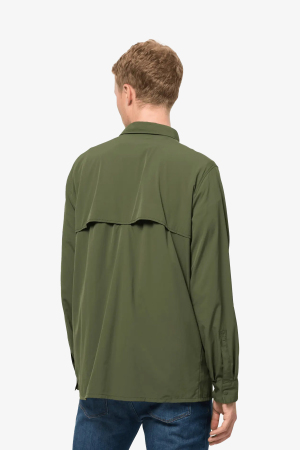 Jack Wolfskin Atacama Vent Shırt M Erkek Yeşil Gömlek 1403671-4129 - 2