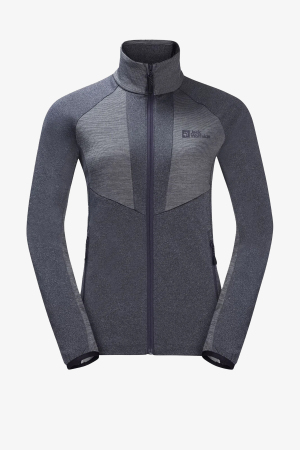 Jack Wolfskin Blattsteıg Fz Kadın Yeşil Polar 1711081-1388 - Jack Wolfskin