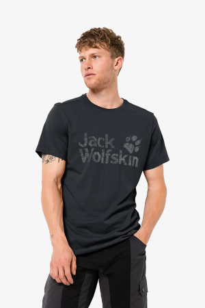 Jack Wolfskin Brand Logo T Erkek T-Shirt 1807261-6350