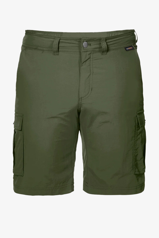 Jack Wolfskin Canyon Cargo Erkek Yeşil Şort 1504201-4129 - 1