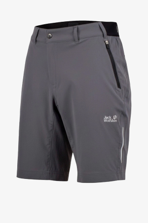 Jack Wolfskın Delta S Kadın Gri Şort 1506041-6116 - Jack Wolfskin