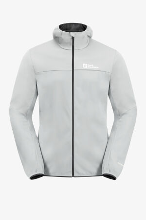 Jack Wolfskin Feldberg Hood Erkek Gri Ceket 1306923-6709 - 4
