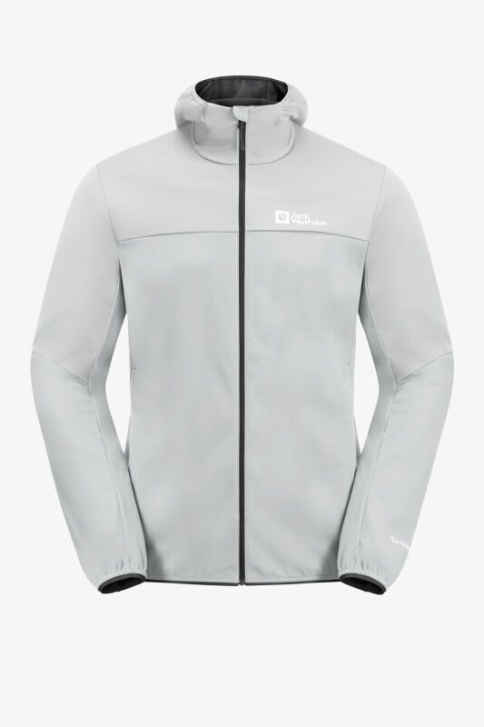 Jack Wolfskin Feldberg Hood Erkek Gri Ceket 1306923-6709 - 4