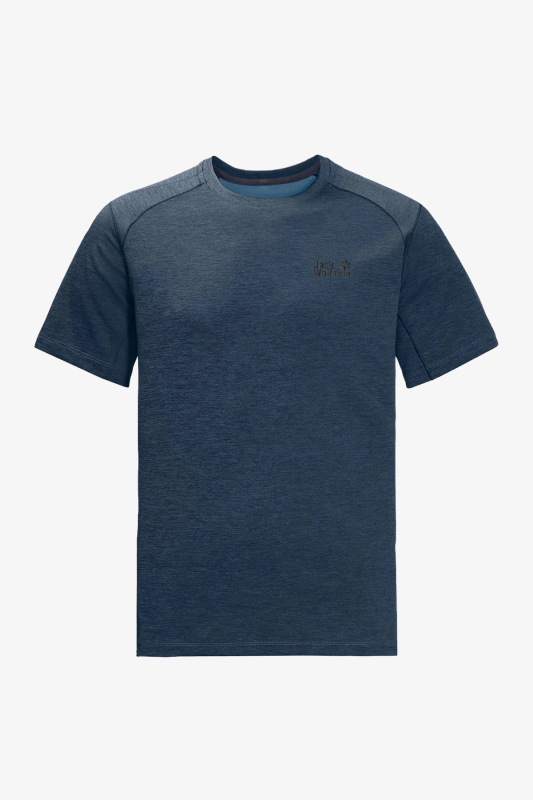 Jack Wolfskın Hydropore Xt Erkek Mavi T-Shirt 1806131-1383 - 1