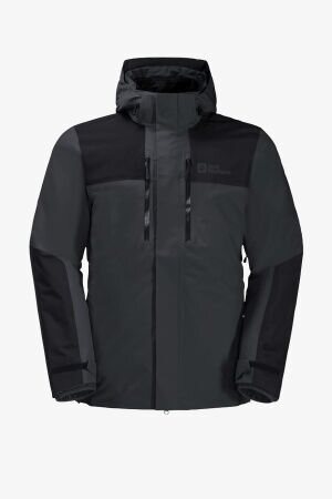 Jack Wolfskin Jasper 3In1 Erkek Gri Mont 1115261-6350 - 6