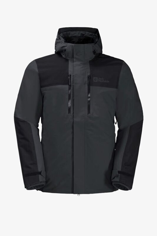 Jack Wolfskin Jasper 3In1 Erkek Gri Mont 1115261-6350 - 6
