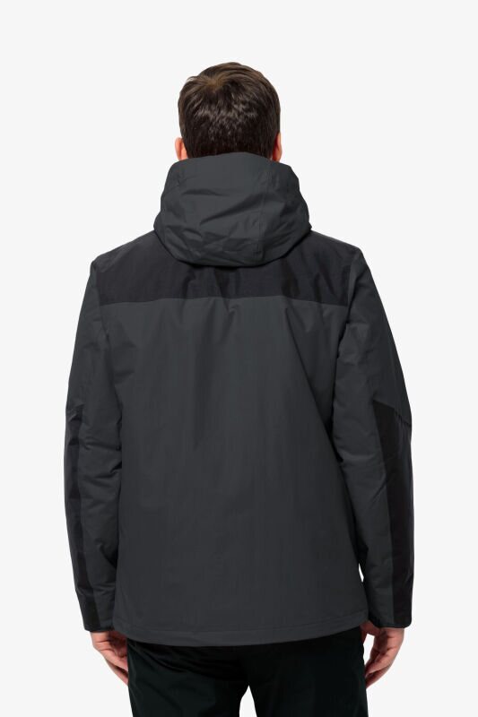 Jack Wolfskin Jasper 3In1 Erkek Gri Mont 1115261-6350 - 2