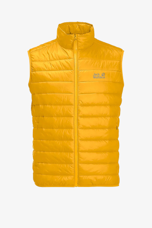 Jack Wolfskin Jp Vest M Erkek Sarı Yelek 1204653-3802 - Jack Wolfskin