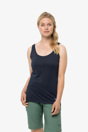 Jack Wolfskın Pack & Go Tank Kadın Mavi Atlet 1807283-1010 - Jack Wolfskin