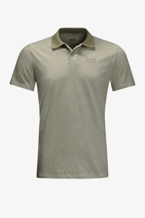 Jack Wolfskın Pokut Polo Erkek Haki T-Shirt 5022181-4288