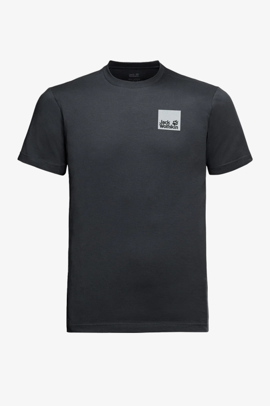 Jack Wolfskin Raınbo Pa T M Erkek Siyah T-Shirt 1808261-6350 - 1