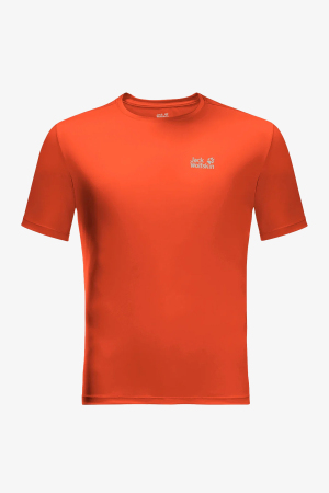 Jack Wolfskin Tech T M Erkek Turuncu T-Shirt 1807071-3017 - Jack Wolfskin