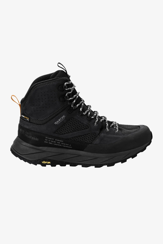 Jack Wolfskin Terraquest Texapore Mıd Siyah Outdoor Ayakkabı 4056381-6000 - 1