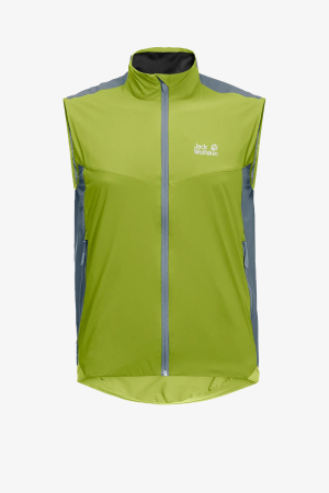 Jack Wolfskın Tourer Softshell Vest Erkek Gri Yelek 1307231-6098 - Jack Wolfskin
