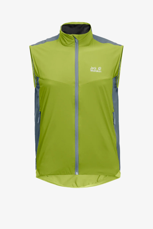 Jack Wolfskın Tourer Softshell Vest Erkek Gri Yelek 1307231-6098 - 1
