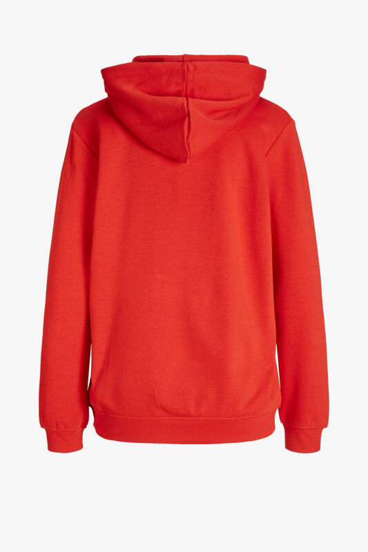 JJXX Jxabbie Kadın Kırmızı Sweatshirt 12223961-FieryRed - 5