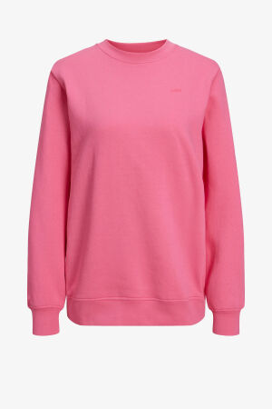 JJXX Jxabbie Rlx Kadın Pembe Sweatshirt 12223962-CarmineRose - 4