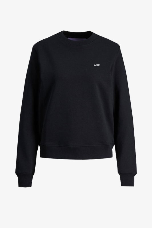 JJXX Jxabbie Rlx Kadın Siyah Sweatshirt 12223962-Black - 2