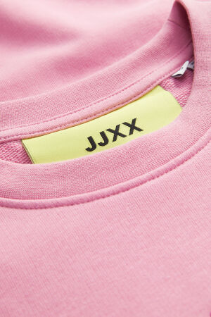 JJXX Jxava Kadın Pembe Sweatshirt 12264230-MoonliteMauve - 4