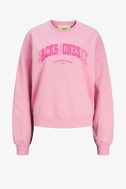 JJXX Jxava Kadın Pembe Sweatshirt 12264230-MoonliteMauve - 3