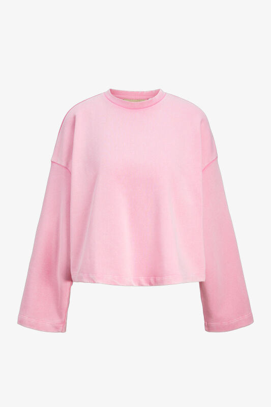 JJXX Jxelizabeth Loose Kadın Pembe Sweatshirt 12263614-Moonlite Mauve - 3