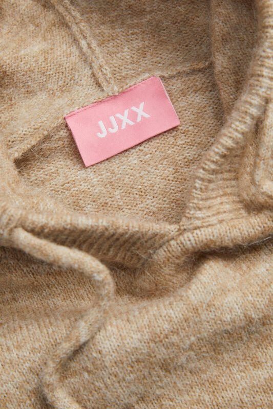 JJXX Jxevi Kadın Bej Sweatshirt 12261550-Peyote - 4