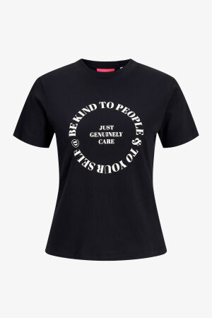 JJXX Jxjulie Reg Kadın Siyah T-Shirt 12267110-Black - 3