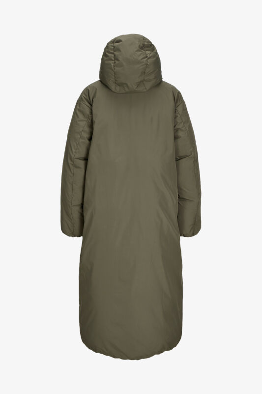 JJXX Jxlolly Kadın Yeşil Parka 12258746-GrapeLeaf - 6