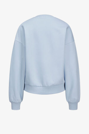 JJXX Jxmerle Kadın Mavi Sweatshirt 12260608-Skyway - 5