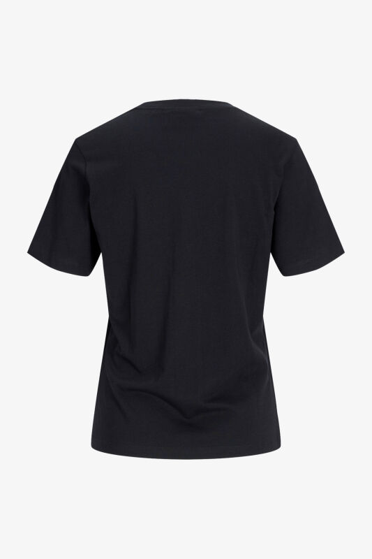 JJXX Jxmerle Kadın Siyah T-Shirt 12260607-Black - 5