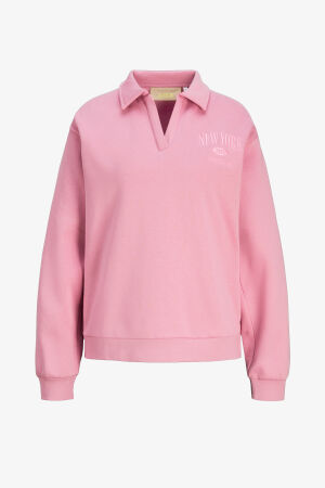 JJXX Jxpallas Kadın Pembe Sweatshirt 12262669-MoonliteMauve - 3