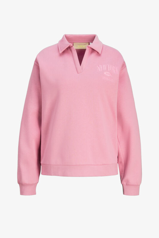 JJXX Jxpallas Kadın Pembe Sweatshirt 12262669-MoonliteMauve - 3