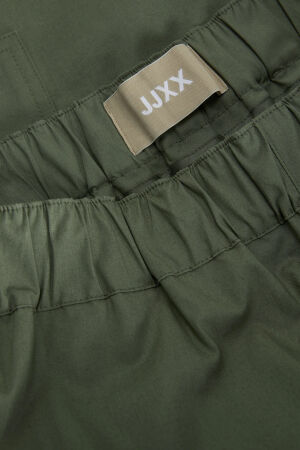 JJXX Jxyoko Cargo Kadın Yeşil Pantolon 12224655-Four Leaf Clover - 4