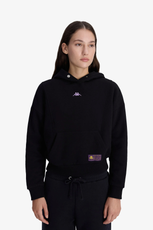Kappa Authentıc Alena Erkek Siyah Sweatshirt 351X47W-005 - Kappa