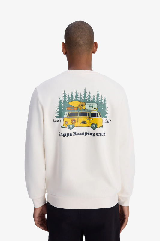 Kappa Authentıc Authentıc Graphı Erkek Beyaz T-Shirt 38244CW-A0 - 2