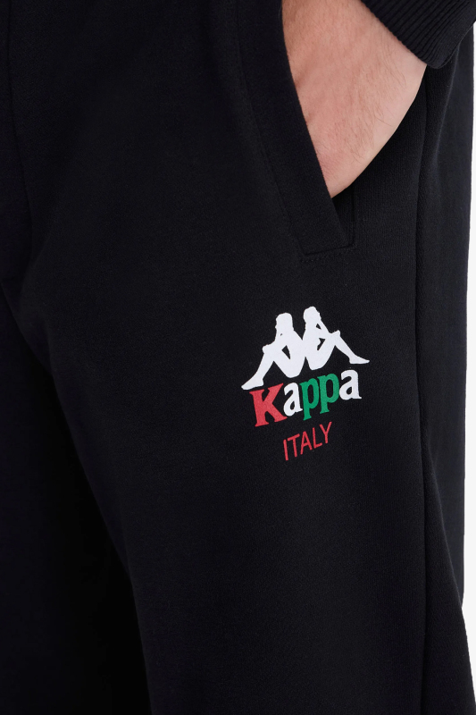 Kappa Authentıc Italy Erkek Siyah Eşofman Altı 351X5ZW-005 - 2